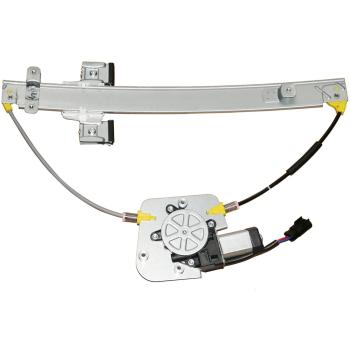 2009 Mitsubishi Raider Power Window Motor and Regulator Assembly Rear Left TrakMotive 210335 image 4 of 4