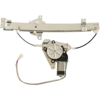 1991 Mitsubishi Mirage Power Window Motor and Regulator Assembly Rear Left TrakMotive 210355 image 4 of 4