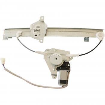 1991 Mitsubishi Mirage Power Window Motor and Regulator Assembly Rear Right TrakMotive 210356 image 2 of 4