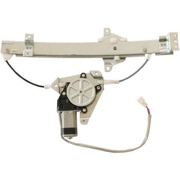 1991 Mitsubishi Mirage Power Window Motor and Regulator Assembly Rear Right TrakMotive 210356 image 4 of 4