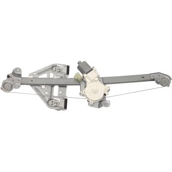 2006 Cadillac SRX Power Window Motor and Regulator Assembly Rear Left TrakMotive 210381 image 4 of 4