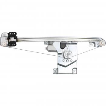 2008 Chevrolet Colorado Power Window Motor and Regulator Assembly Rear Right TrakMotive 210488 image 2 of 4