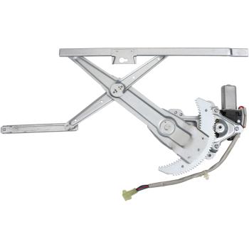 1991 Honda Civic Power Window Motor and Regulator Assembly Front Left TrakMotive 210489 image 4 of 4