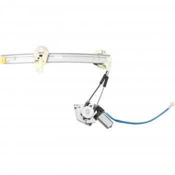 1991 Honda Civic Power Window Motor and Regulator Assembly Rear Left TrakMotive 210491 image 2 of 4