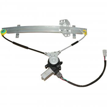 2005 Honda Civic Power Window Motor and Regulator Assembly Front Left TrakMotive 210501 image 2 of 4