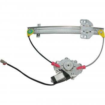 2005 Honda Civic Power Window Motor and Regulator Assembly Rear Left TrakMotive 210503 image 2 of 4