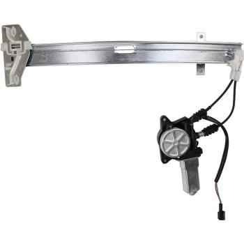 1993 Honda Accord Power Window Motor and Regulator Assembly Rear Left TrakMotive 210567 image 4 of 4