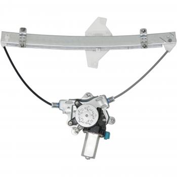 2003 Hyundai Accent Power Window Motor and Regulator Assembly Front Left TrakMotive 210641 image 1 of 4