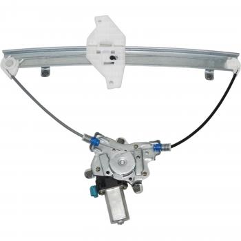 2003 Hyundai Accent Power Window Motor and Regulator Assembly Front Left TrakMotive 210641 image 2 of 4