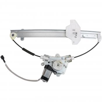 2003 Hyundai Accent Power Window Motor and Regulator Assembly Rear Left TrakMotive 210643 image 2 of 4