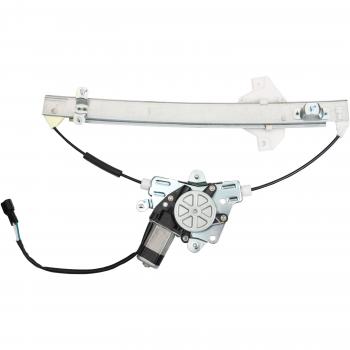 2003 Hyundai Accent Power Window Motor and Regulator Assembly Rear Right TrakMotive 210644 image 1 of 4