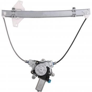2003 Hyundai Accent Power Window Motor and Regulator Assembly Front Left TrakMotive 210645 image 1 of 4