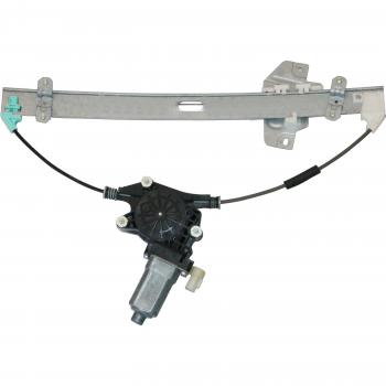 2011 Hyundai Accent Power Window Motor and Regulator Assembly Front Left TrakMotive 210649 image 2 of 4