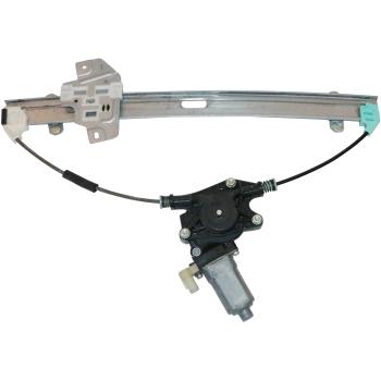 2011 Hyundai Accent Power Window Motor and Regulator Assembly Front Left TrakMotive 210649 image 4 of 4