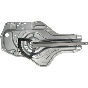 2005 Hyundai Elantra Power Window Motor and Regulator Assembly Front Left TrakMotive 210673 image 2 of 3