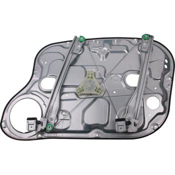2007 Hyundai Elantra Power Window Motor and Regulator Assembly Front Left TrakMotive 210681 image 4 of 4