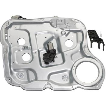 2009 Hyundai Santa Fe Power Window Motor and Regulator Assembly Front Left TrakMotive 210713 image 4 of 4