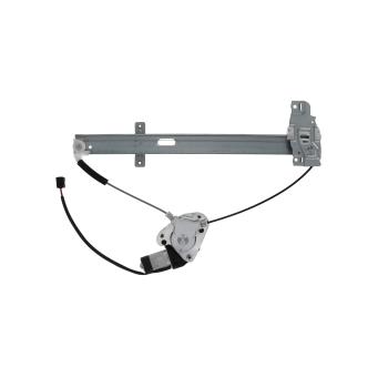 1999 Isuzu Rodeo Power Window Motor and Regulator Assembly Rear Left TrakMotive 210795 image 4 of 4