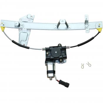 2004 Jeep Grand Cherokee Power Window Motor and Regulator Assembly Front Left TrakMotive 210813 image 1 of 4