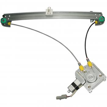 2005 Jeep Liberty Power Window Motor and Regulator Assembly Rear Left TrakMotive 210819 image 2 of 4