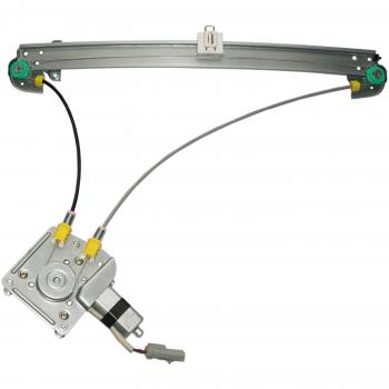 2005 Jeep Liberty Power Window Motor and Regulator Assembly Rear Right TrakMotive 210820 image 2 of 4