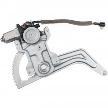 2005 Kia Rio Power Window Motor and Regulator Assembly Rear Left TrakMotive 210851 image 2 of 4
