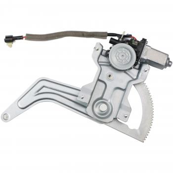2005 Kia Rio Power Window Motor and Regulator Assembly Rear Right TrakMotive 210852 image 2 of 4