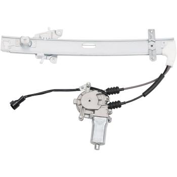 1999 Kia Sportage Power Window Motor and Regulator Assembly Rear Left TrakMotive 210879 image 4 of 4