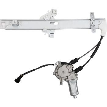 2002 Kia Sportage Power Window Motor and Regulator Assembly Rear Left TrakMotive 210899 image 4 of 4