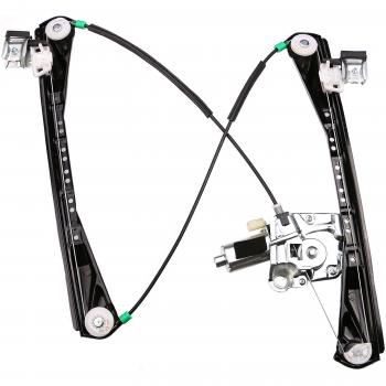 2002 Lincoln LS Power Window Motor and Regulator Assembly Front Left TrakMotive 210973 image 1 of 4