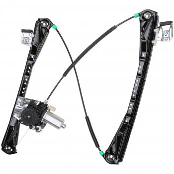2002 Lincoln LS Power Window Motor and Regulator Assembly Front Left TrakMotive 210973 image 2 of 4
