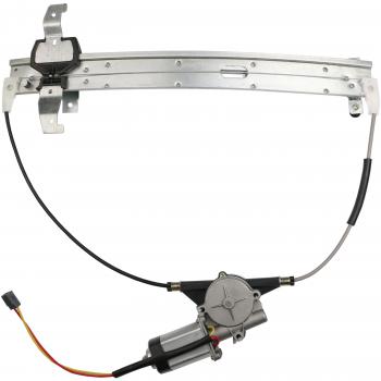 1990 Lincoln Town Car Power Window Motor and Regulator Assembly Rear Right TrakMotive 210980 image 2 of 4
