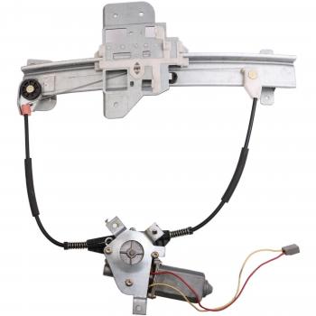 1995 Lincoln Town Car Power Window Motor and Regulator Assembly Rear Left TrakMotive 210983 image 2 of 4