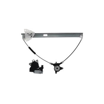 2008 Mazda 3 Power Window Motor and Regulator Assembly Front Left TrakMotive 211013 image 4 of 4