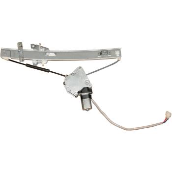 1998 Mazda Protege Power Window Motor and Regulator Assembly Front Right TrakMotive 211042 image 4 of 4