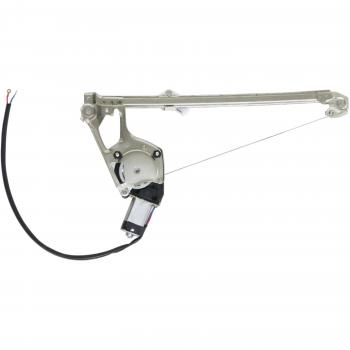 1989 Mercedes-Benz 190D Power Window Motor and Regulator Assembly Rear Left TrakMotive 211075 image 1 of 4