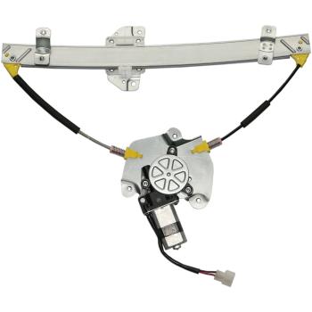 1998 Mitsubishi Galant Power Window Motor and Regulator Assembly Front Left TrakMotive 211145 image 4 of 4