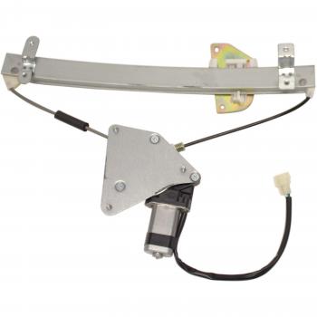 1993 Mitsubishi Galant Power Window Motor and Regulator Assembly Rear Right TrakMotive 211148 image 2 of 4