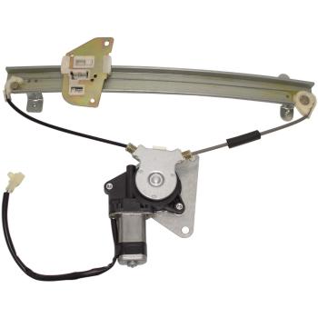 1993 Mitsubishi Galant Power Window Motor and Regulator Assembly Rear Right TrakMotive 211148 image 4 of 4