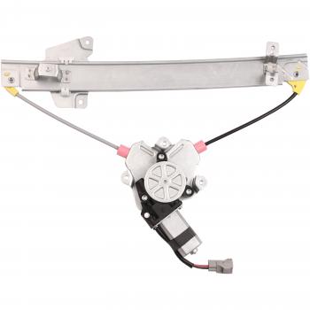 2006 Mitsubishi Galant Power Window Motor and Regulator Assembly Rear Left TrakMotive 211155 image 1 of 4