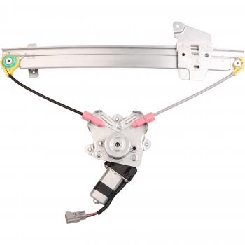 2006 Mitsubishi Galant Power Window Motor and Regulator Assembly Rear Left TrakMotive 211155 image 2 of 4