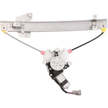 2006 Mitsubishi Galant Power Window Motor and Regulator Assembly Rear Left TrakMotive 211155 image 4 of 4