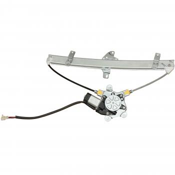2003 Mitsubishi Lancer Power Window Motor and Regulator Assembly Front Left TrakMotive 211157 image 1 of 4