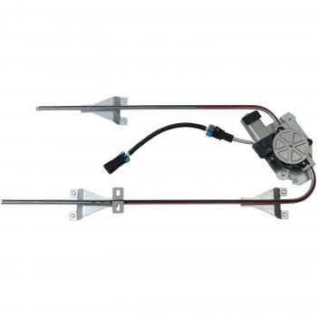 2000 International 9400 Power Window Motor and Regulator Assembly Front Left TrakMotive 211207 image 2 of 3