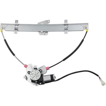 1999 Chevrolet Tracker Power Window Motor and Regulator Assembly Front Left TrakMotive 211341 image 4 of 4