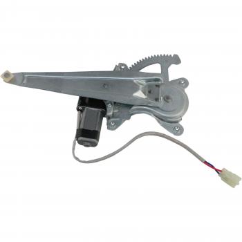 2009 Toyota Yaris Power Window Motor and Regulator Assembly Rear Left TrakMotive 211497 image 2 of 4