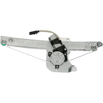 2006 Volvo S60 Power Window Motor and Regulator Assembly Rear Left TrakMotive 211537 image 4 of 4
