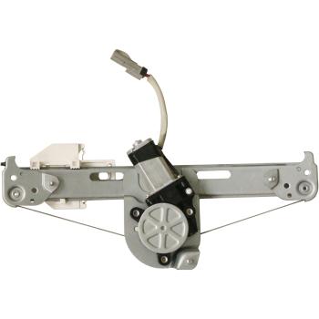 2005 Lincoln LS Power Window Motor and Regulator Assembly Rear Left TrakMotive 211593 image 4 of 4