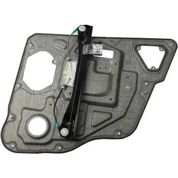 2009 Ford Taurus X Power Window Motor and Regulator Assembly Rear Left TrakMotive 211668 image 4 of 4