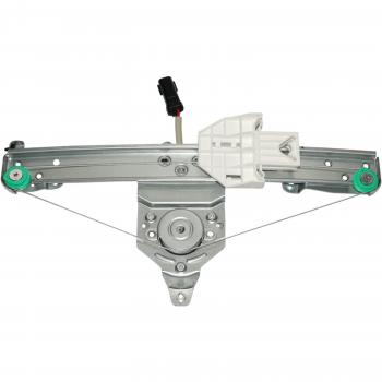 2015 Chevrolet Malibu Power Window Motor and Regulator Assembly Rear Right TrakMotive 211710 image 2 of 4